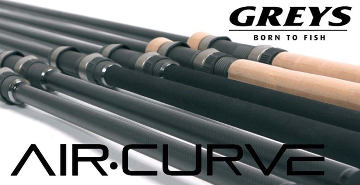 Greys kaprový prut Aircurve 50 12FT/360cm FJS rukojeť japonská mechovka