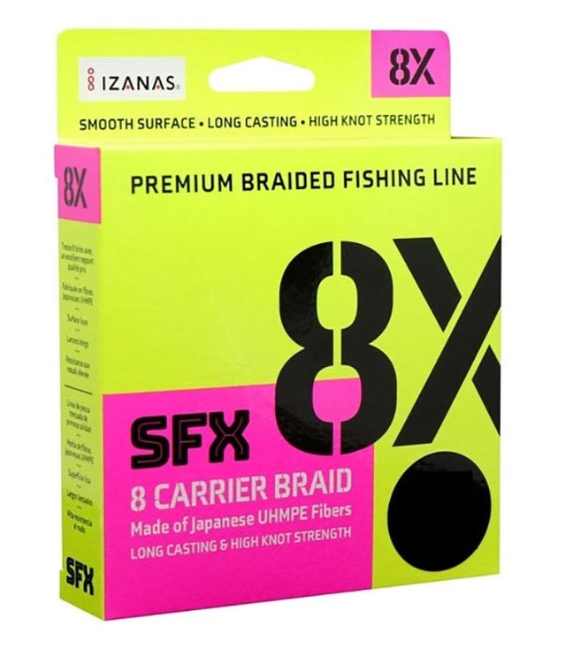 Sufix Splétaná Šňůra SFX 8X žlutá 135 m 0,205 mm 16,5 kg
