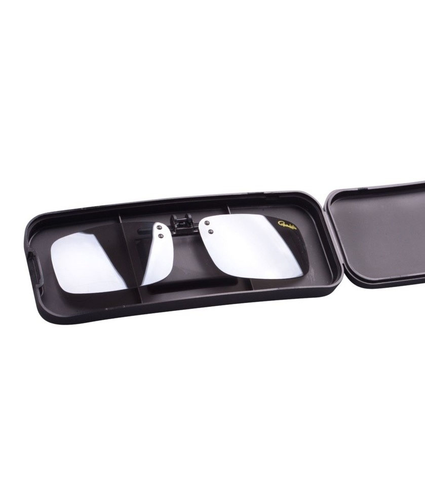 Gamakatsu polarizační klip G-glasses Clip on Glass Amber