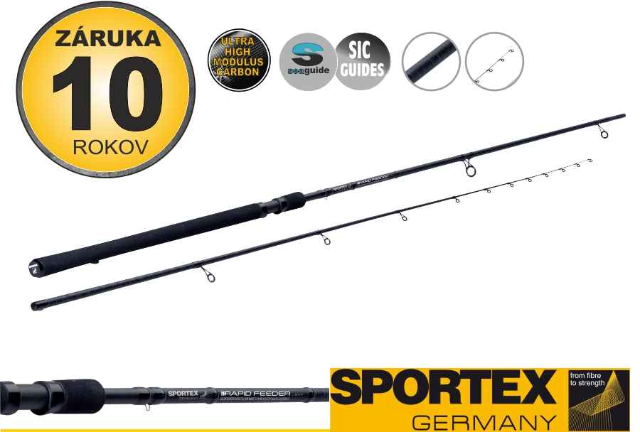 SPORTEX Feeder pruty Rapid Feeder Medium 3-díl