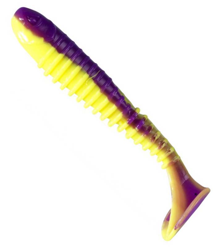 Berkley Riper Flex Rib Shad Purple CHT