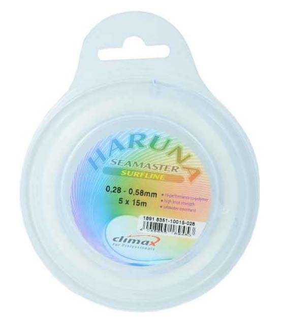 CLIMAX ujímaný silonový návazec Haruna Surf 5x15m