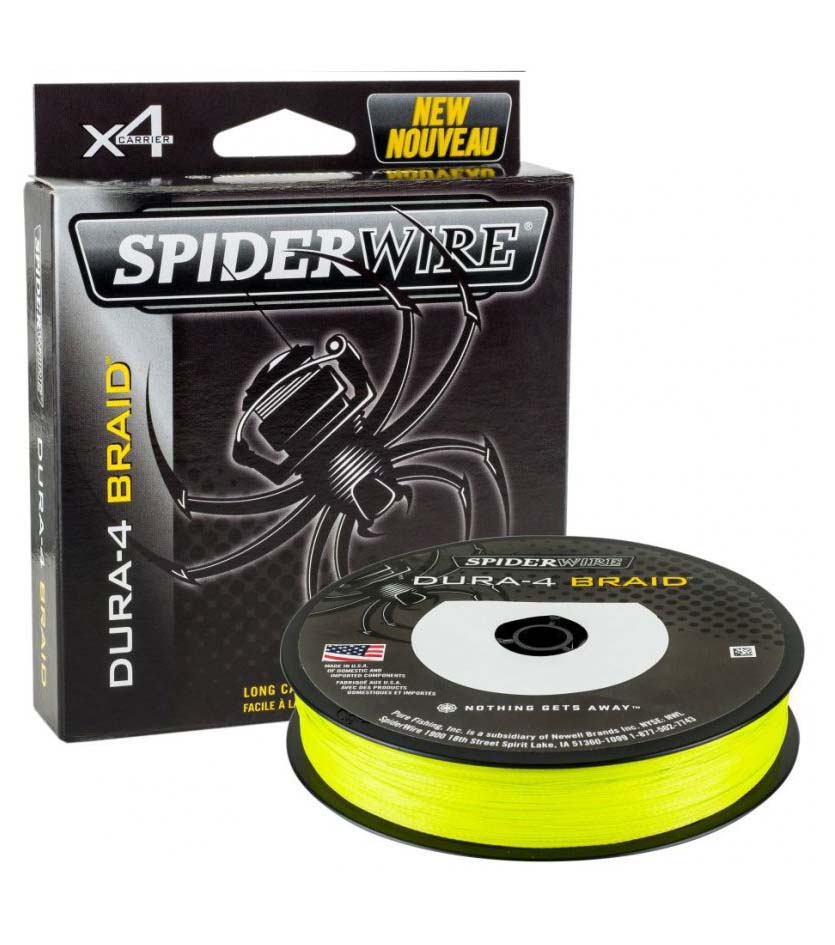 SpiderWire šňůra Dura4 150m Yellow/žlutá