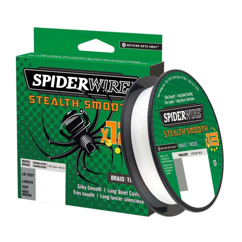 SpiderWire Stealth Smooth 12 0,15 150m Clear/průhledná