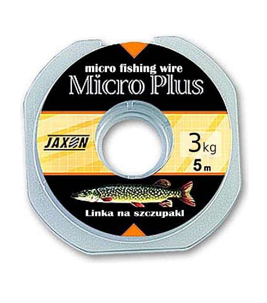 JAXON - Lanko ocelové Micro Plus 3kg 5m