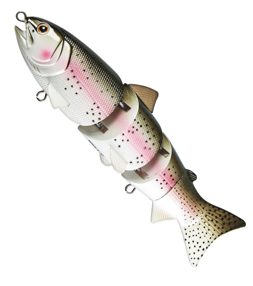 SPRO BBZ-1 wobler Swimbait UV Slow Sinking 6"/15,5cm/59g Rainbow Trout