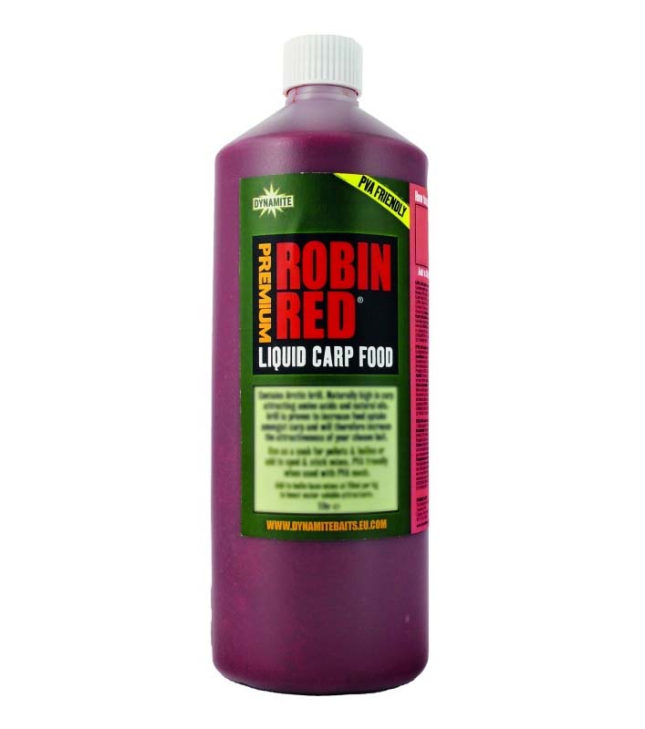 Dynamite Baits Liquid Carp Food Robin Red 1Litr