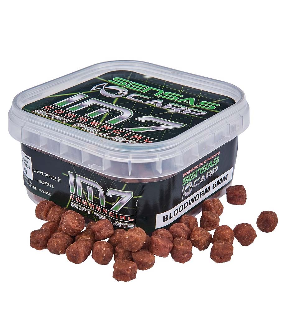 Sensas měkké pelety IM7 Soft Pellets 6 mm/60g Patentka