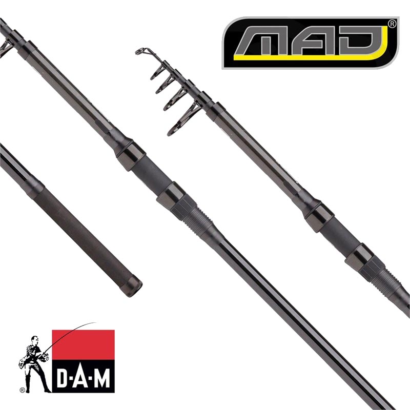 DAM pruty teleskopické MAD D-Fender III Tele Carp 360/3lbs