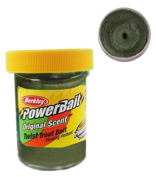 Berkley těsto na pstruhy PowerBait Original Scent Trout Bait Green Pumpkin 50g