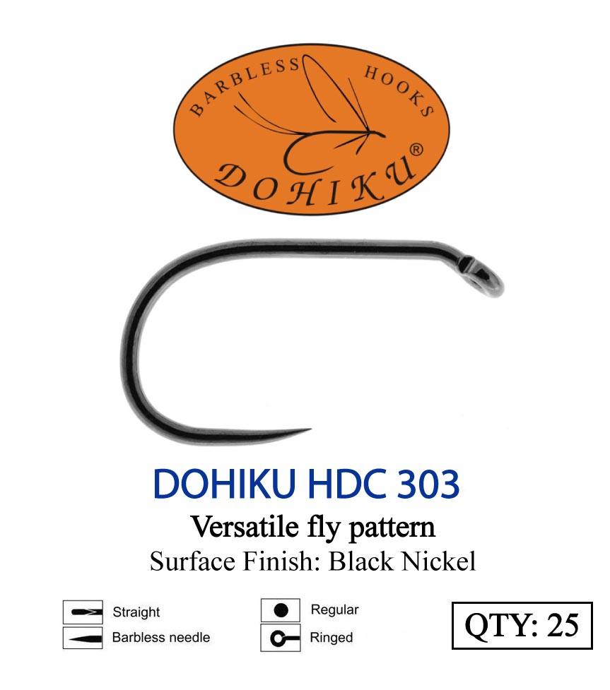 Dohiku háčky HDC 303 muškařský broučkový/14