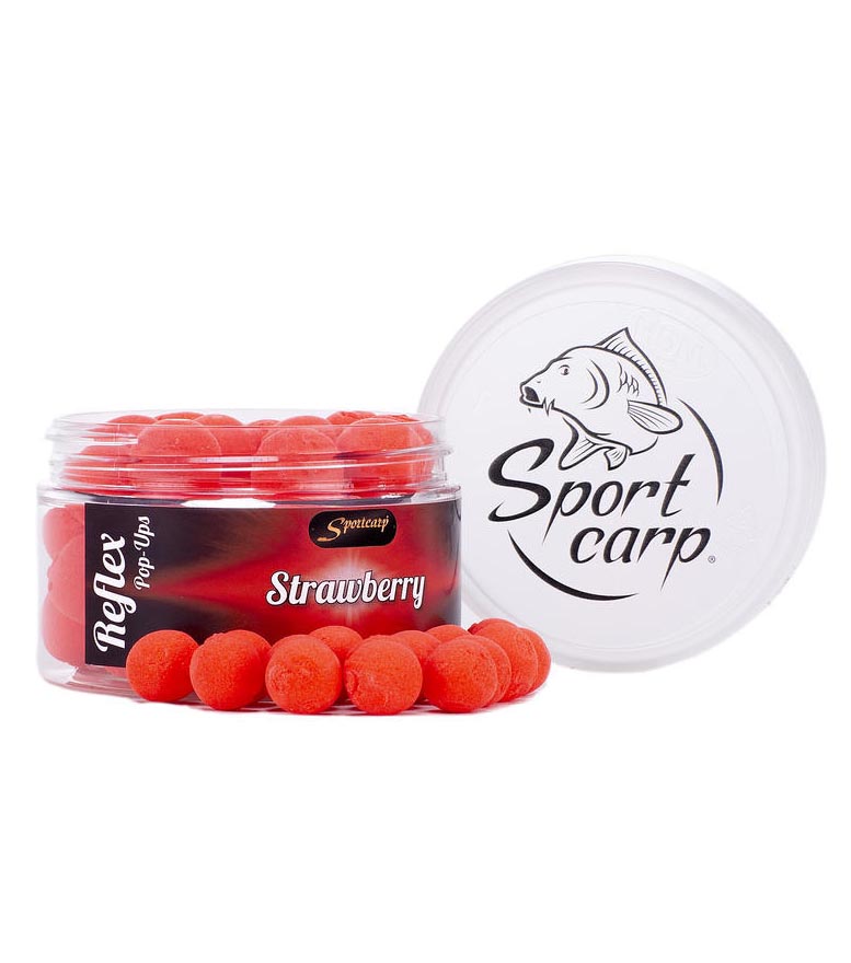 Sportcarp plovoucí boilies Reflex Strawberry 11mm