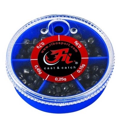 Filfishing broky Split Shots Large Box