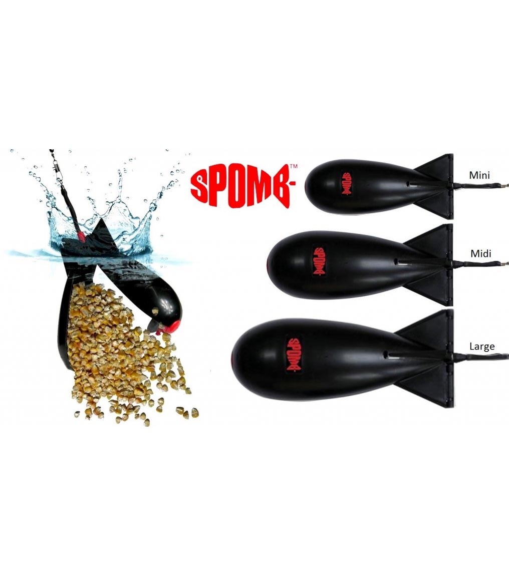 SPOMB zakrmovací raketa Bait Rocket Black