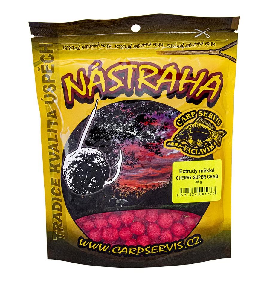 Václavík Extrudy měkké 35g/Cherry-Super Crab