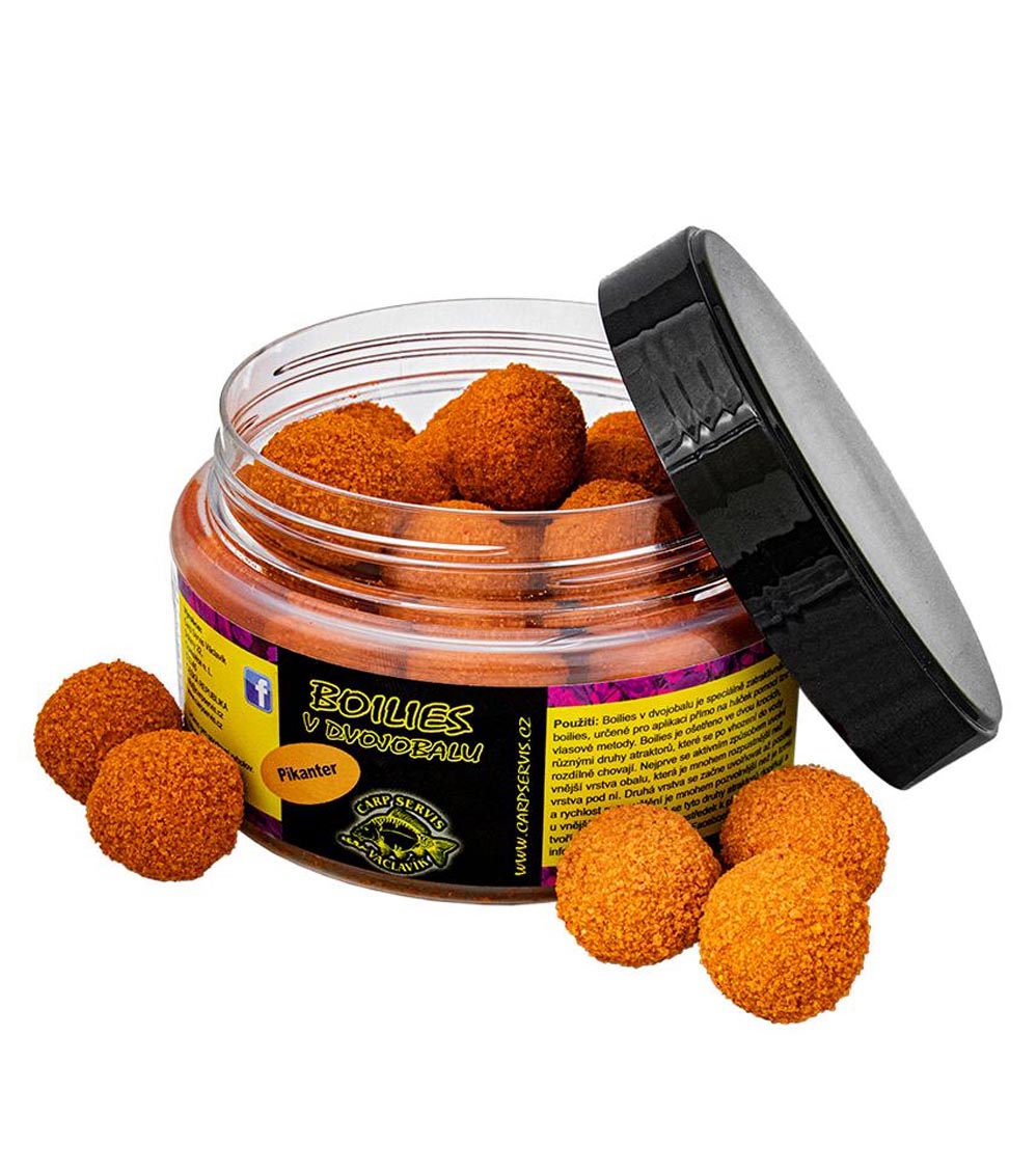 Václavík Boilies v dvojobalu 20mm/Pikanter/180g