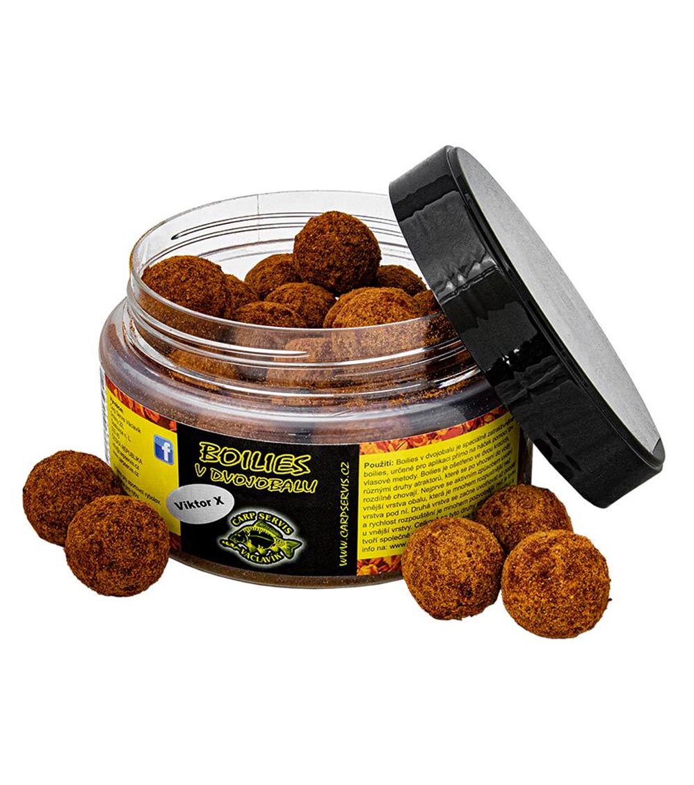 Václavík Boilies v dvojobalu 20mm/Viktor X/180g
