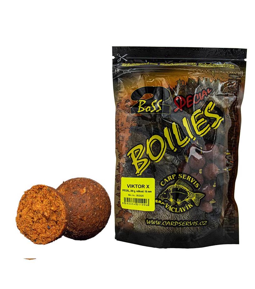 Václavík boilies Boss2 16mm/Viktor X/200g