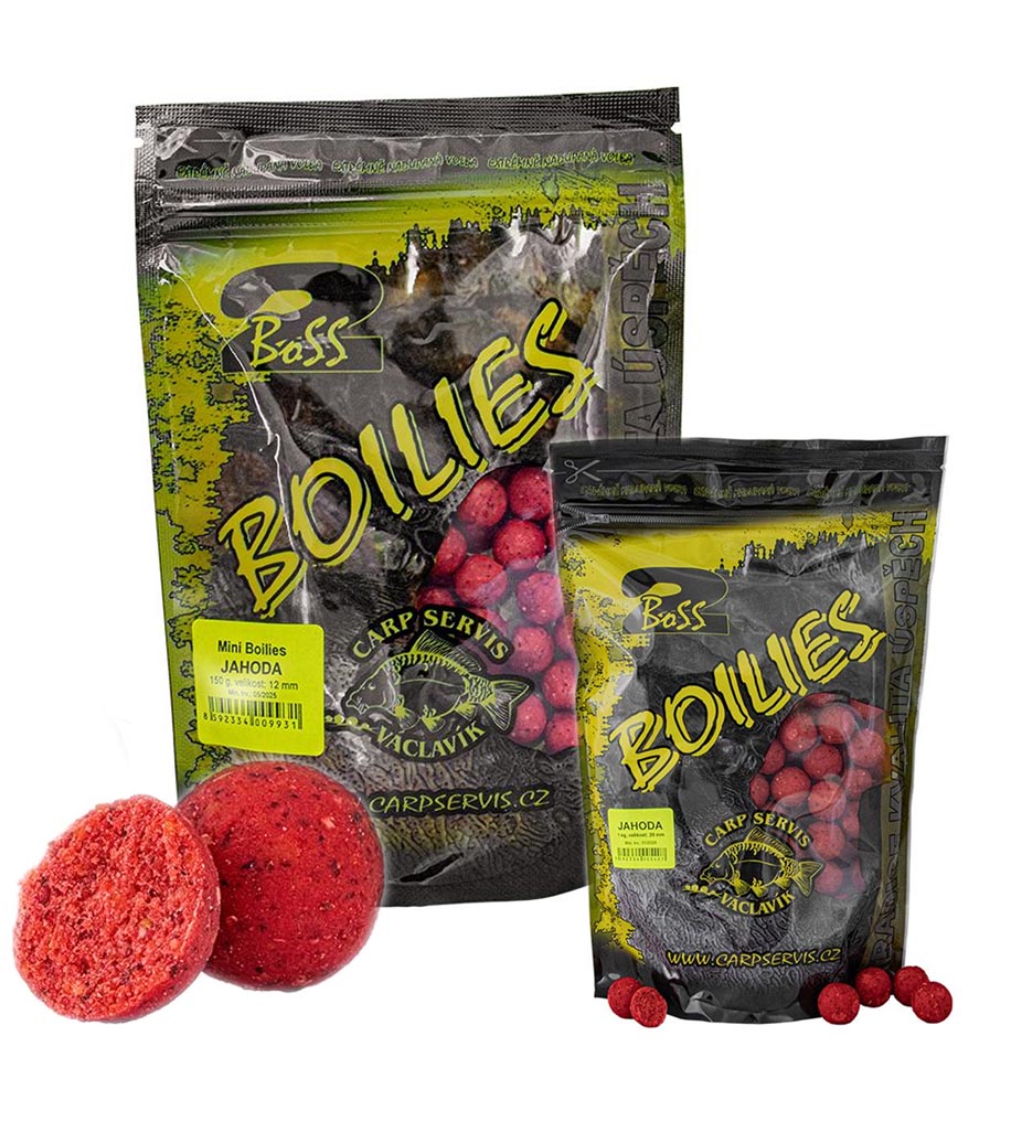 Václavík boilies Boss2 Jahoda