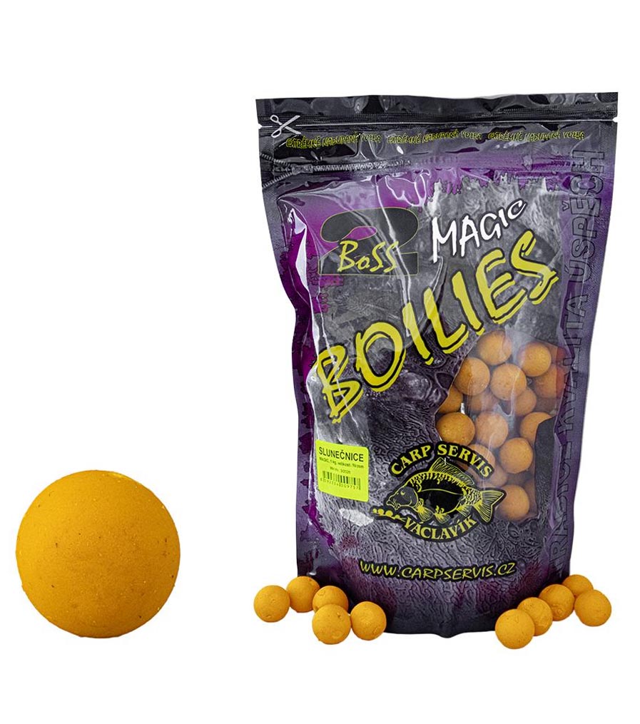 Václavík boilies Boss2 25mm/Slunečnice/1kg