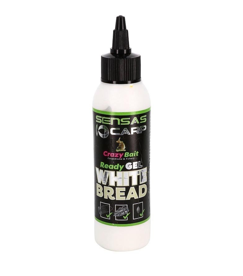Sensas Crazy Gel 115ml White Bread (sladký chléb)