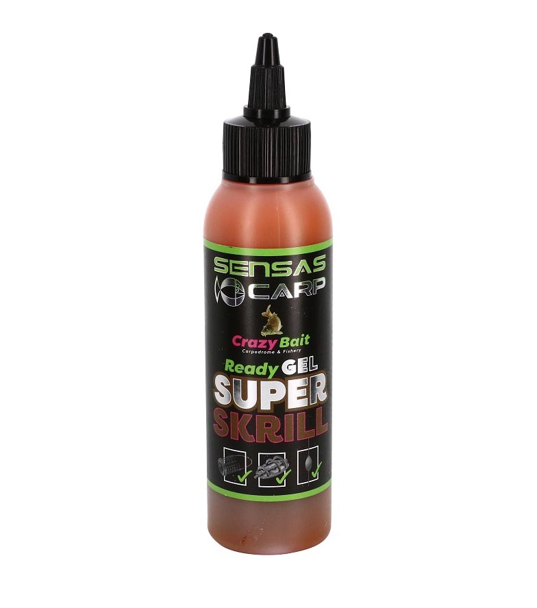 Sensas Crazy Gel 115ml Super Krill (krill)