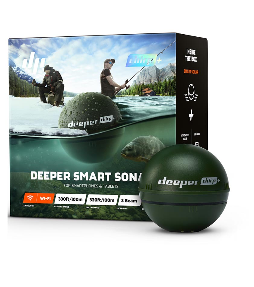 Deeper sonar Fishfinder Chirp+