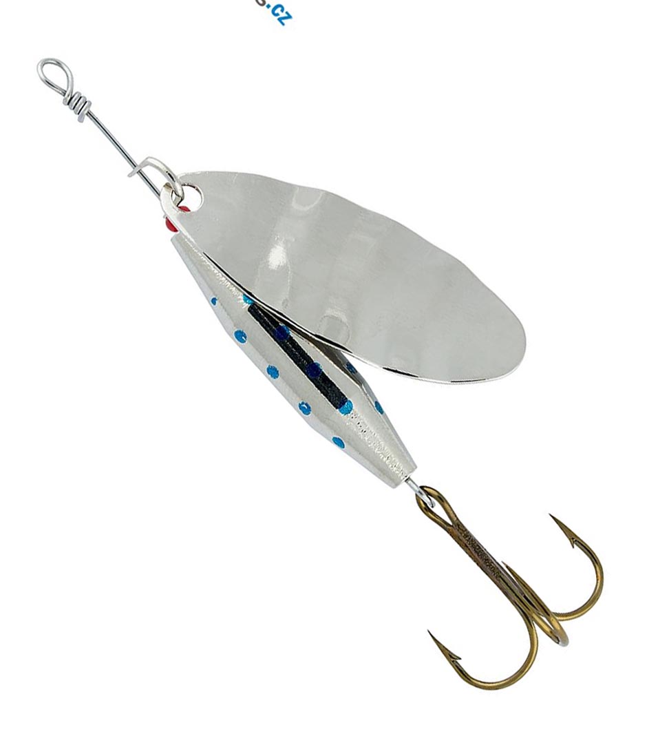 Abu Garcia rotační třpytka Reflex Arctic Silver