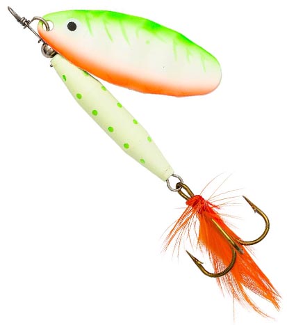 Abu Garcia rotační třpytka Reflex UV-Glow OG