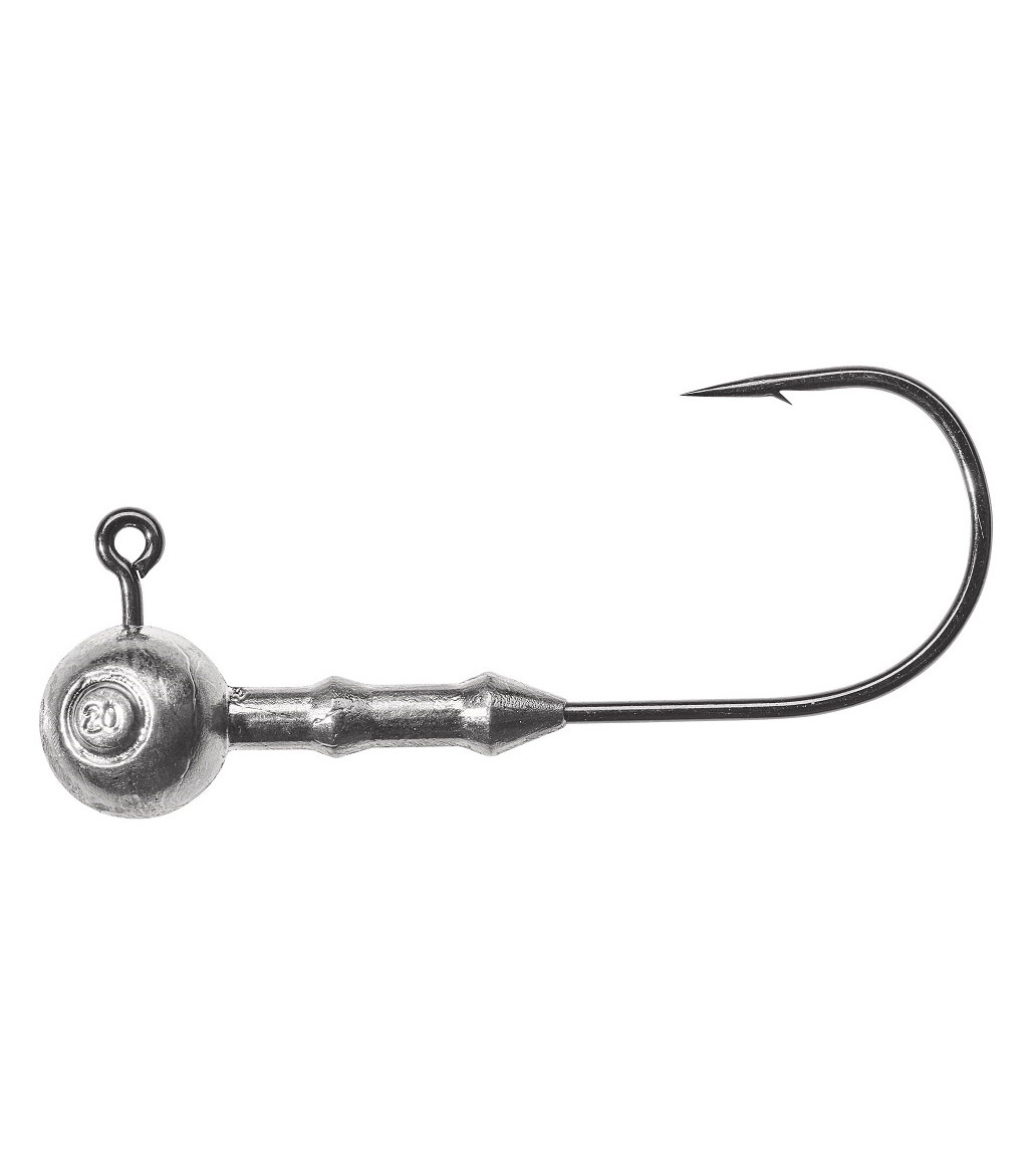 Gunki jigová hlavička Round Pike LONG Natural 15g-7/0
