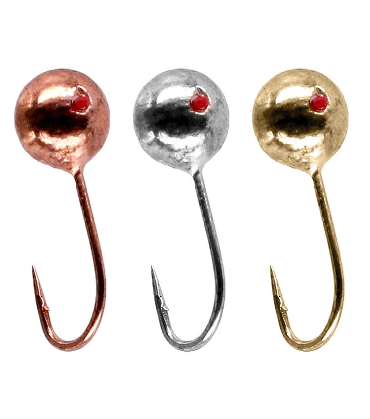 Mikado marmiška Round Mormyshka SILVER 0,7g 5ks