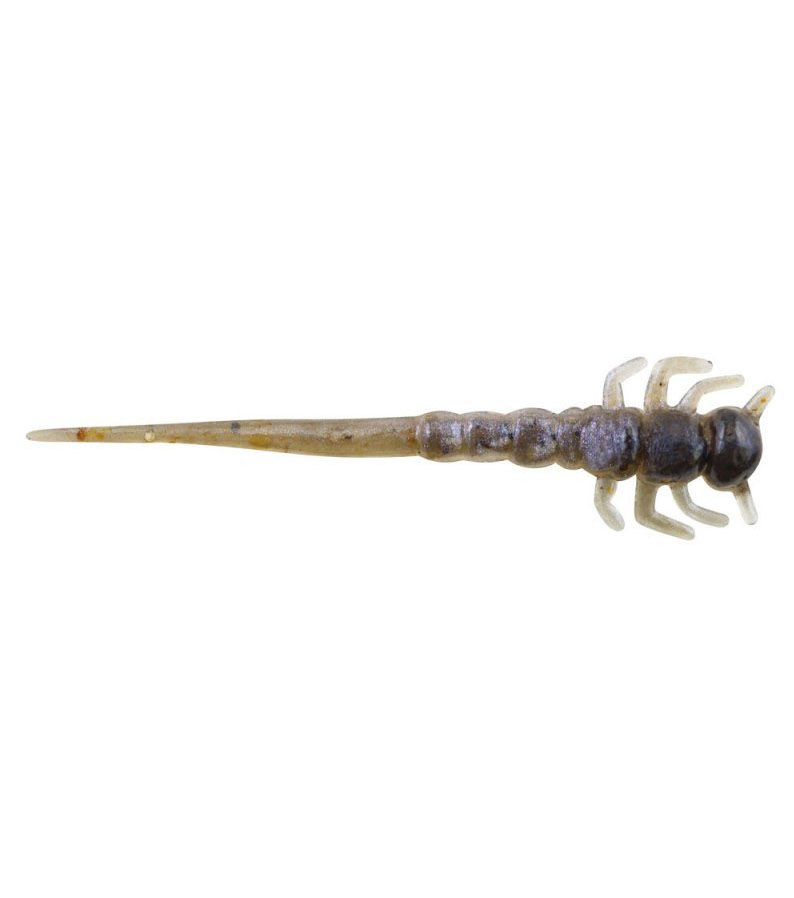 Berkley larva Jepice Powerbait Ice Swordtail Black Shad 3cm
