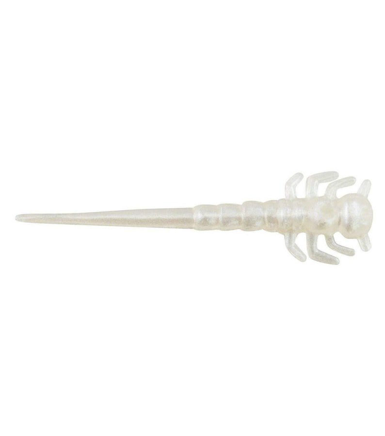 Berkley larva Jepice Powerbait Ice Swordtail Pearl White 3cm