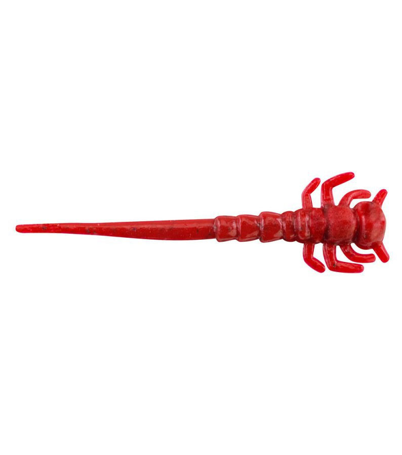 Berkley larva Jepice Powerbait Ice Swordtail Red 3cm