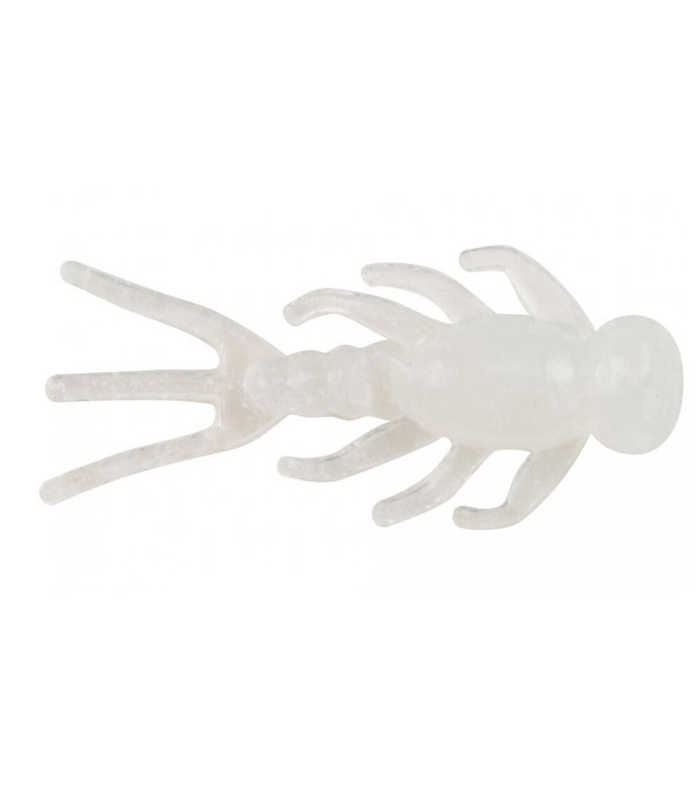 Berkley larva Májovky Powerbait Ice Mayfly Glow White 2cm