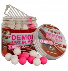 STARBAITS Fluo Pop UP Concept plovoucí boilies 14mm 80g
