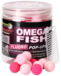 STARBAITS Fluo Pop UP Concept plovoucí boilies 14mm 80g