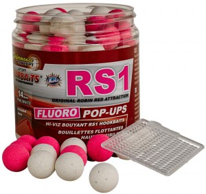 STARBAITS Fluo Pop UP Concept plovoucí boilies 14mm 80g