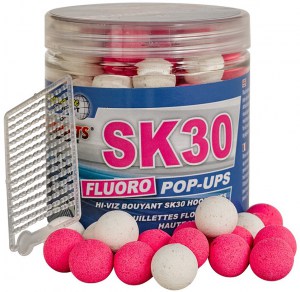 STARBAITS Fluo Pop UP Concept plovoucí boilies 14mm 80g