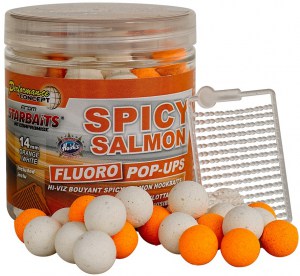 STARBAITS Fluo Pop UP Concept plovoucí boilies 14mm 80g