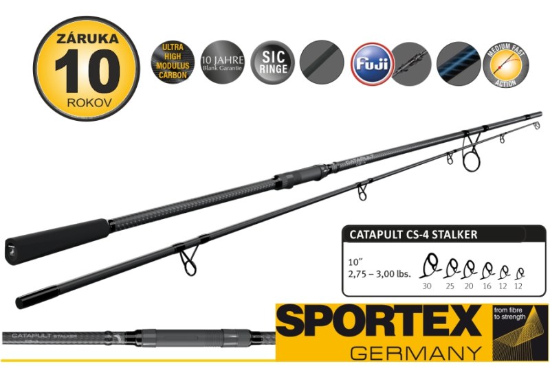 SPORTEX Kaprové pruty Catapult CS-4 Carp Stalker