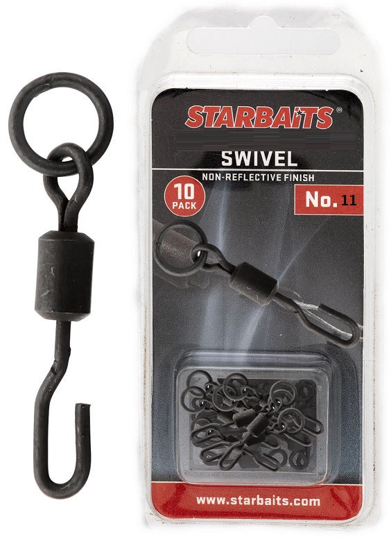 Starbaits Obratlík Spinner Swivel Ronnie č.11 (10ks)
