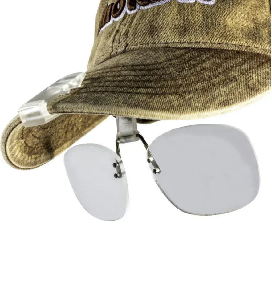 Snowbee dioptrický klip Cap Peak Clip-On +2,5x Magnifiers
