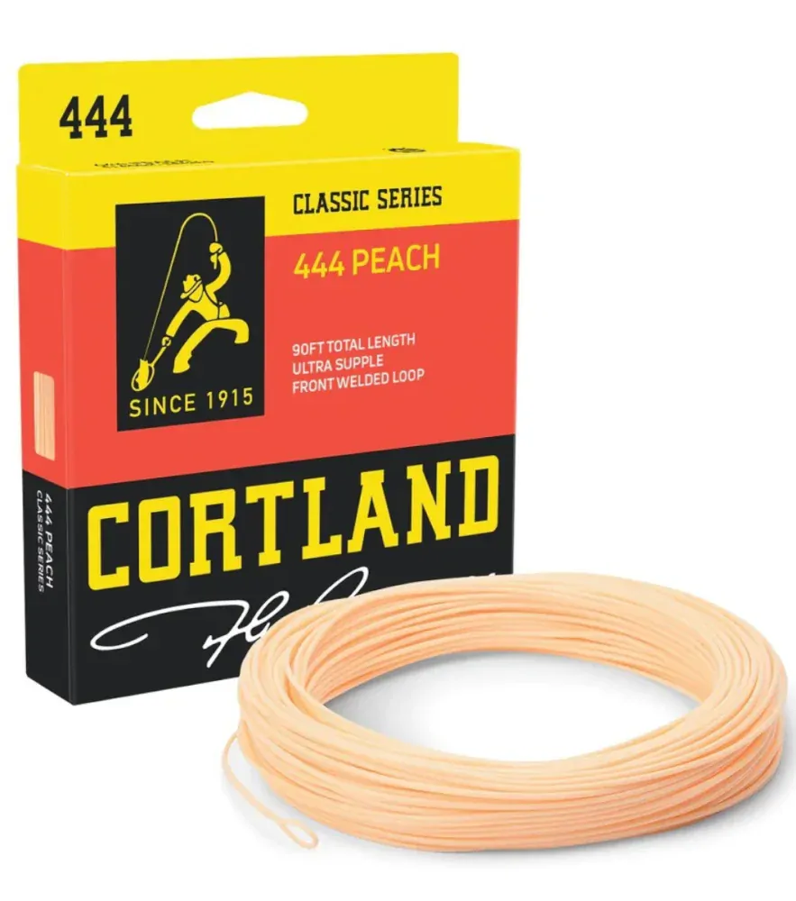 Cortland muškařská šnůra 444 Classic Peach Fresh WF #3