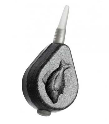 Zfish olověná zátěž Flat Pear In-Line Lead gramáž