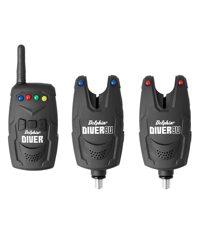 Delphin sada signalizátorů DIVER 9V 2+1