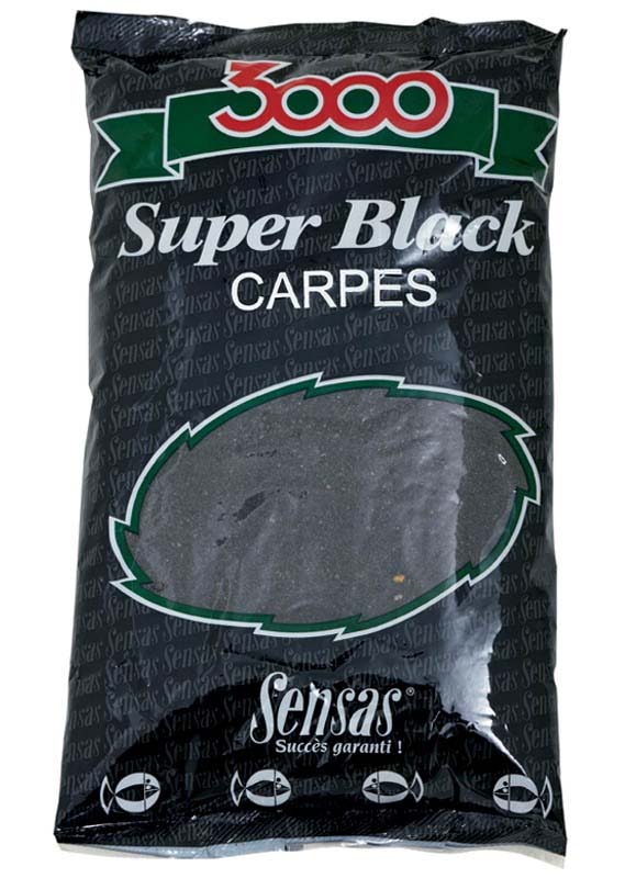 Sensas směs 3000 Super Black (Kapr-černý) 1kg
