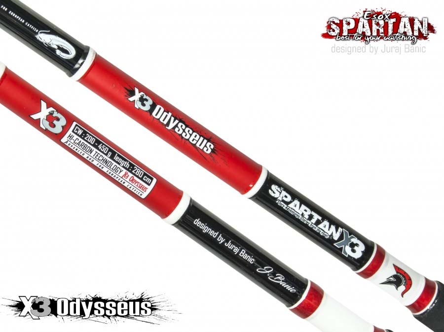 ESOX prut SPARTAN 280 X3 450g