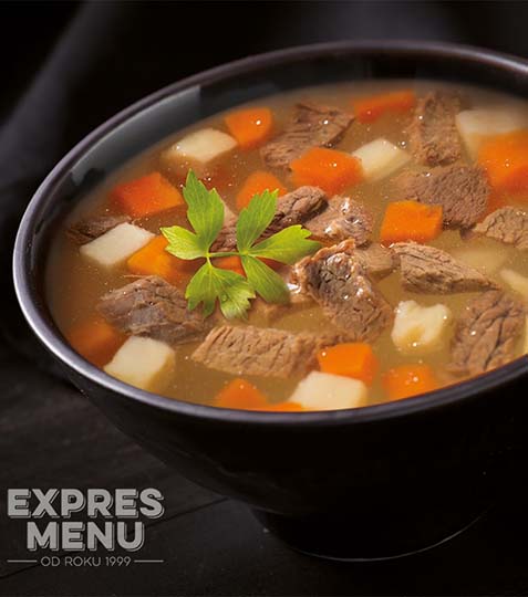 EXPRES MENU Hovězí vývar hotové jídlo, 600g