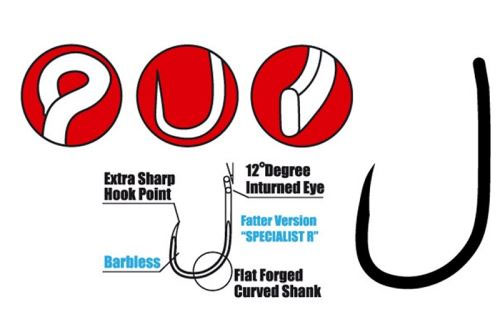 Gamakatsu háčky G-Carp Specialist RX BL